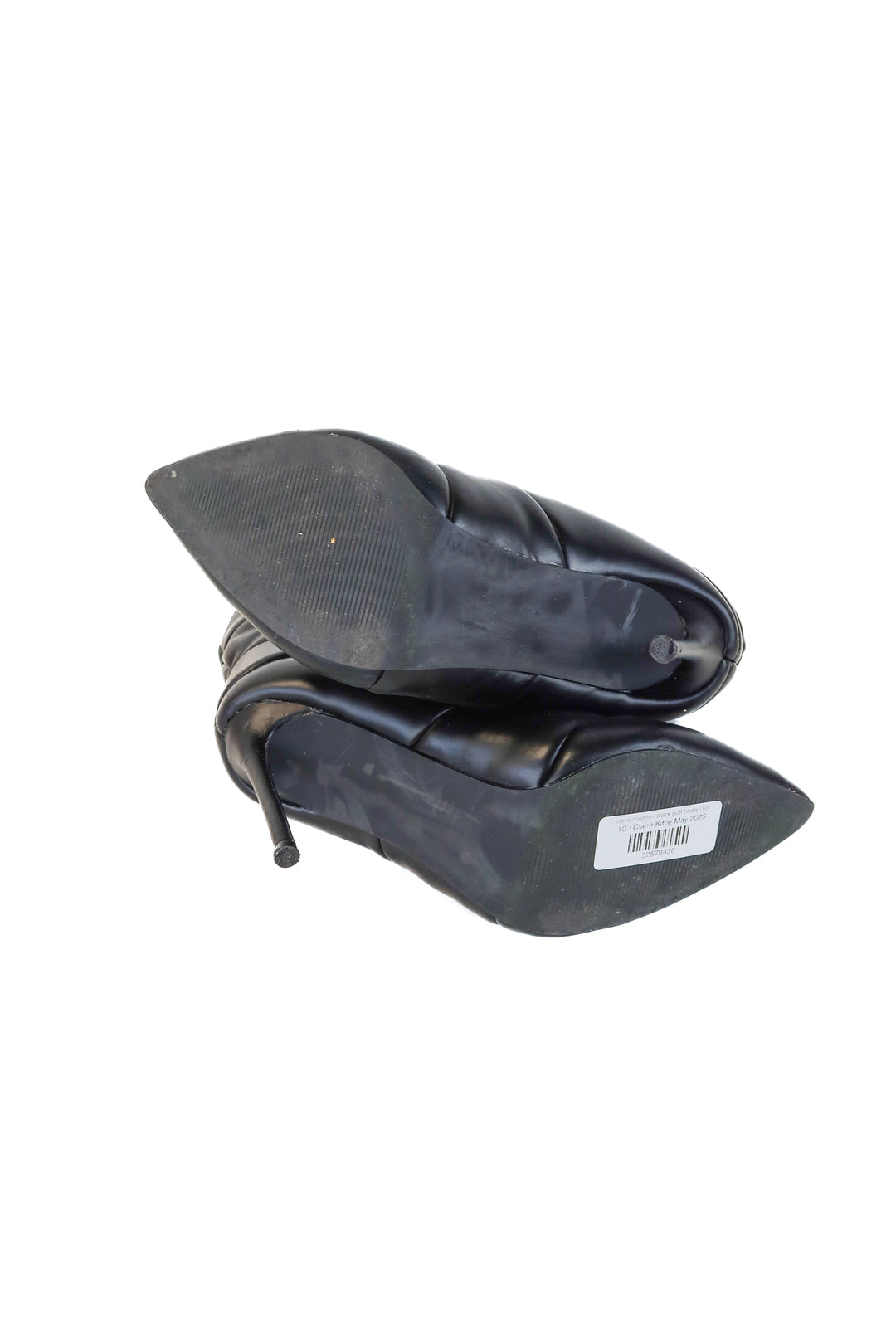 steve madden black puff heels (10)