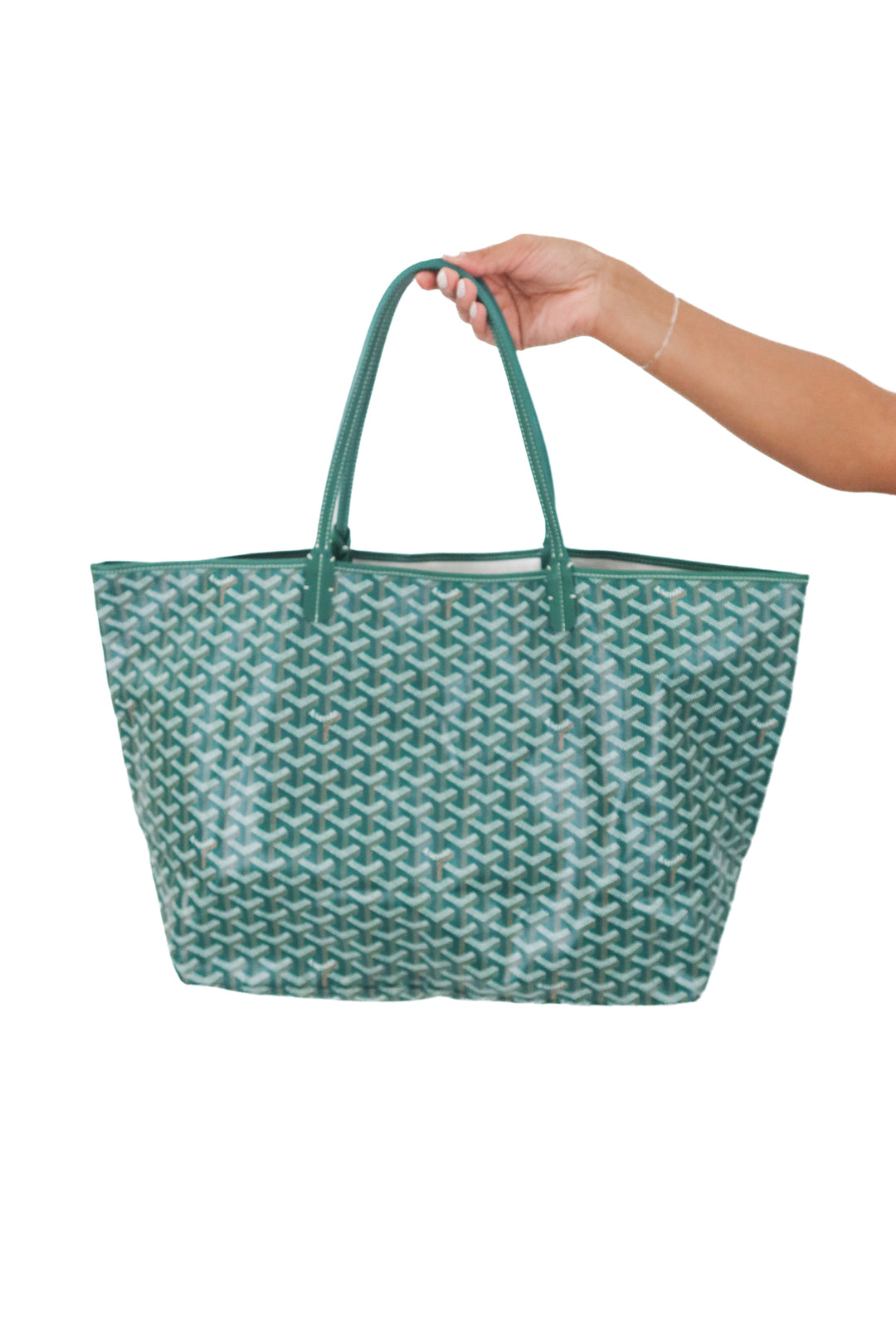 goyard goyardine St. Louis GM in Green