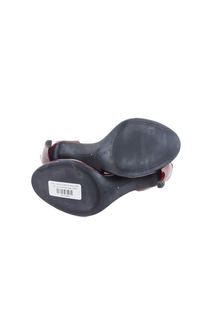 zara maroon patent heels (39)