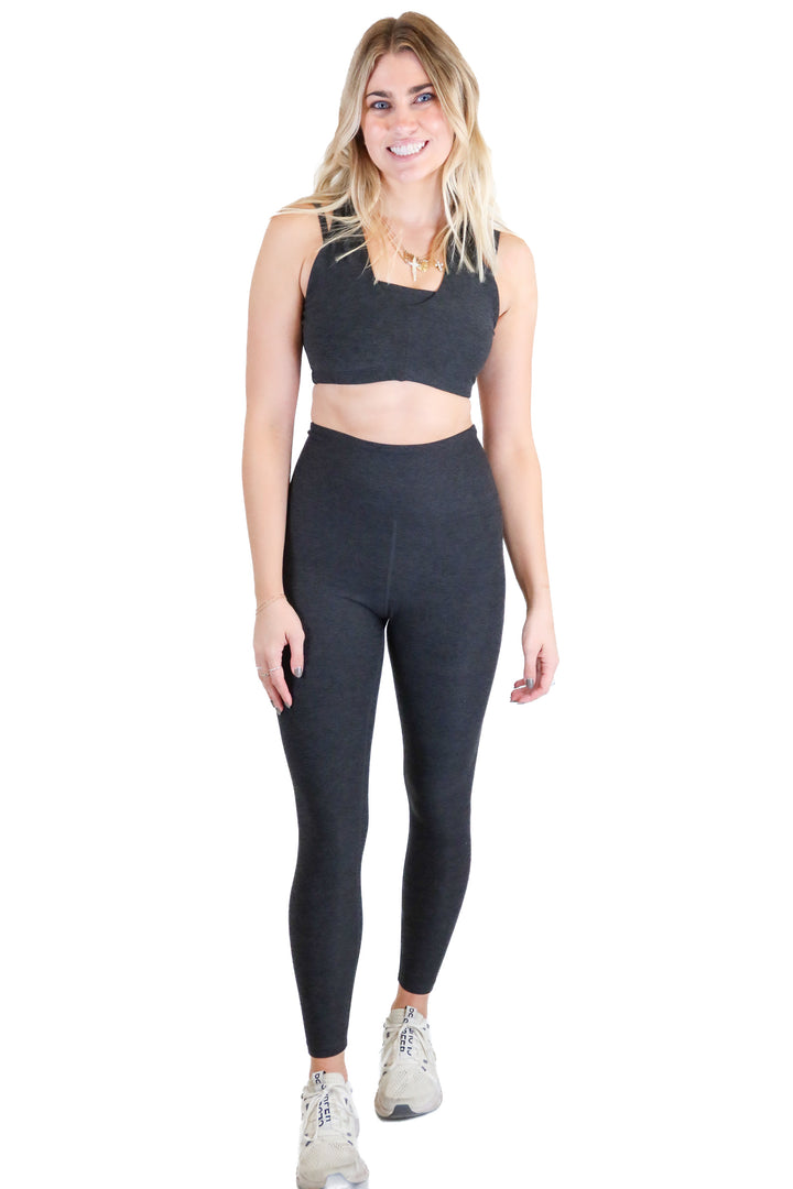 Year of Ours navy/black workout set (S)