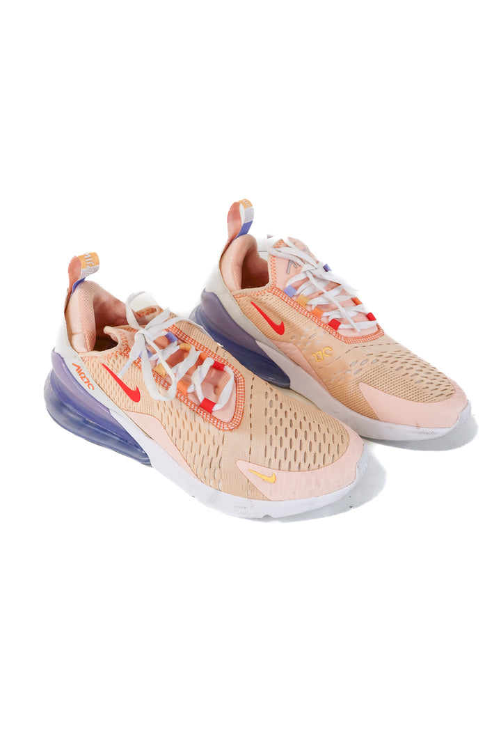nike air peach sneakers (8; retail $115)