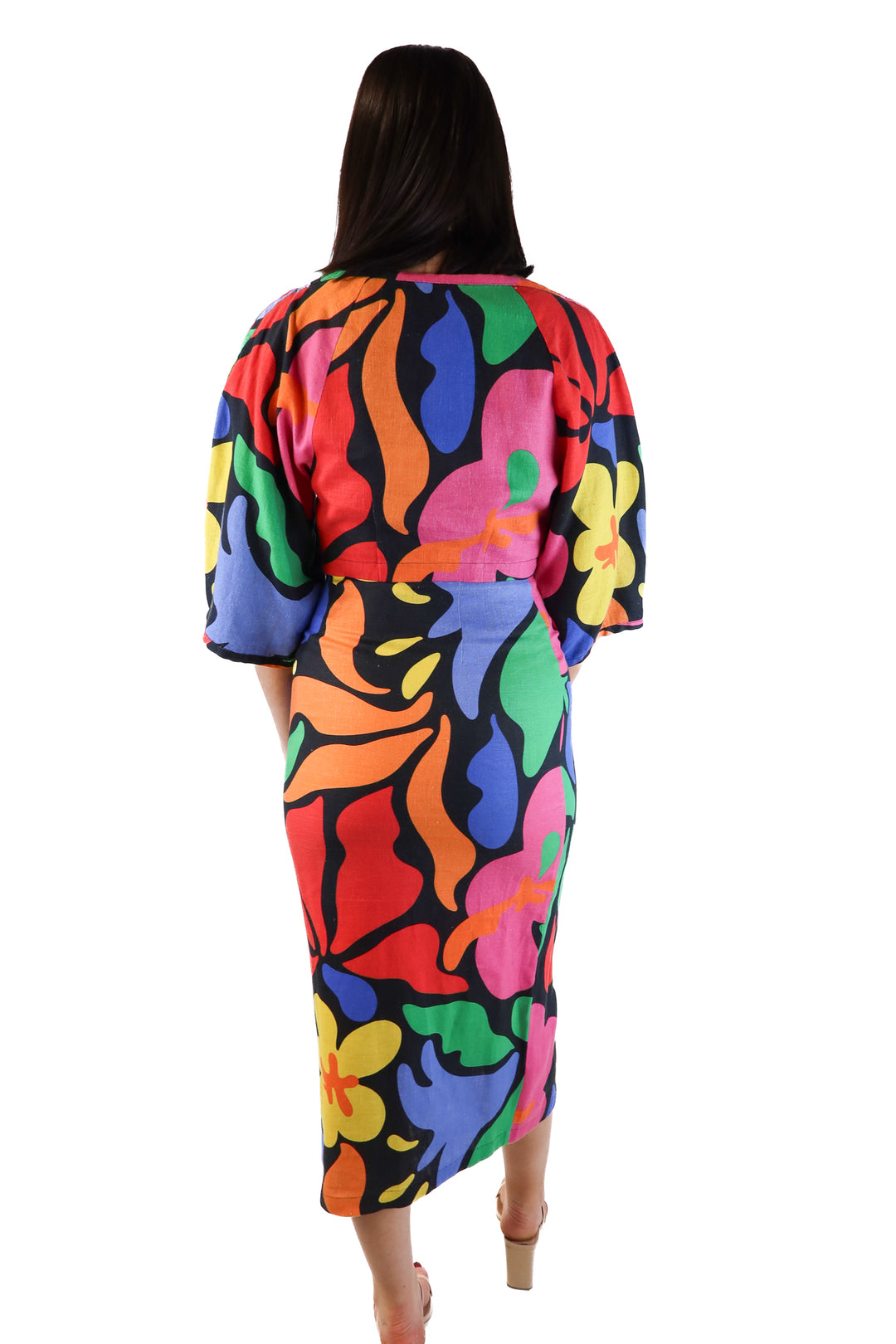 Mara Hoffman Floral Hemp Set (4; retail $675)