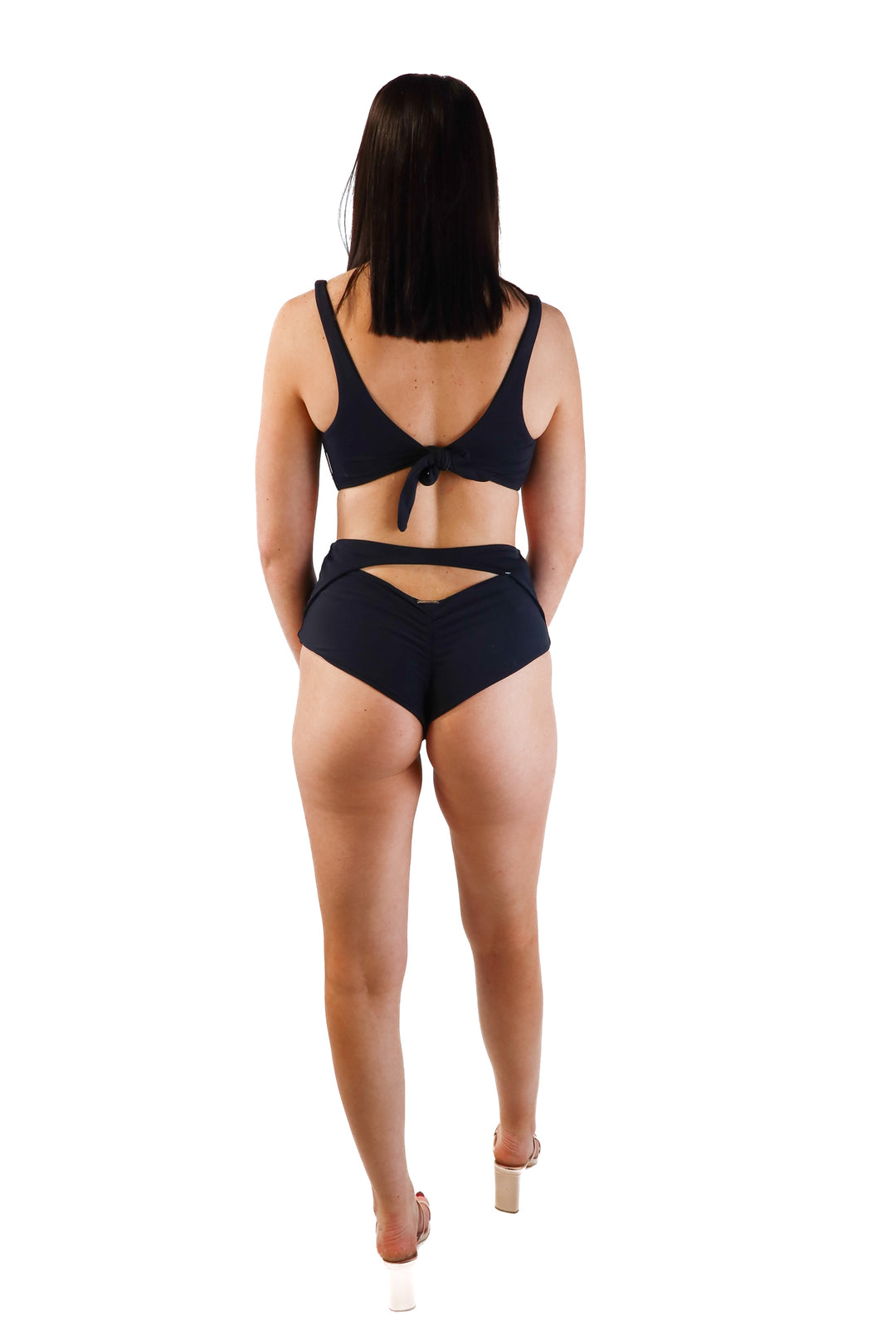 Mara Hoffman Black Bikini (S; retail $395)