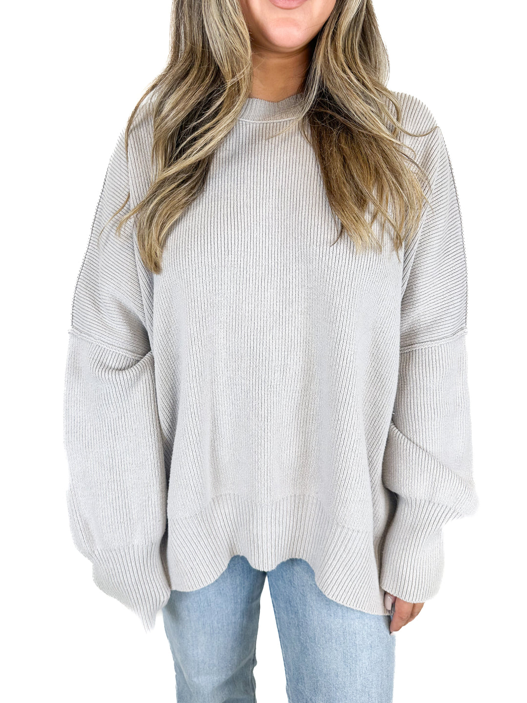 Free People oversized sweater (M)