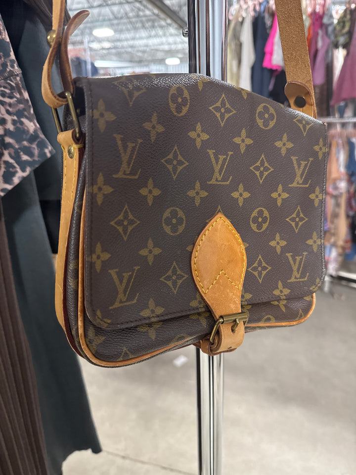 SOLD: Louis Vuitton Cartouchiere Shoulder Bag MM (vintage)