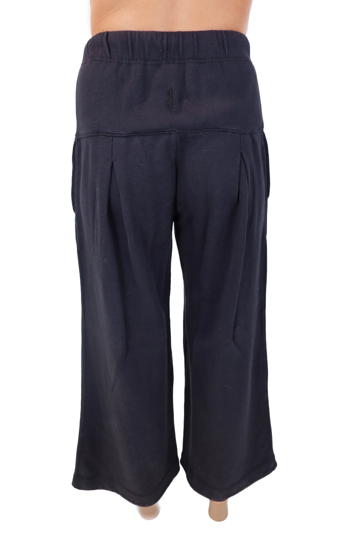 free people movement black sweatpants (xs; retail $108)