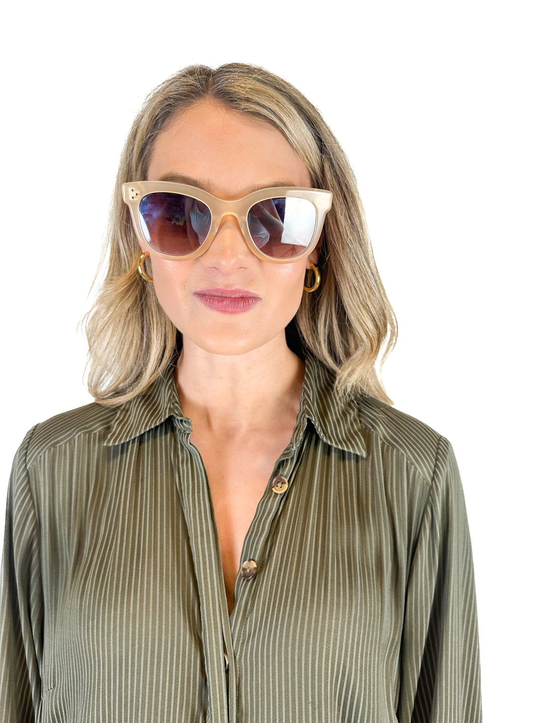 Krewe Tan Sunglasses