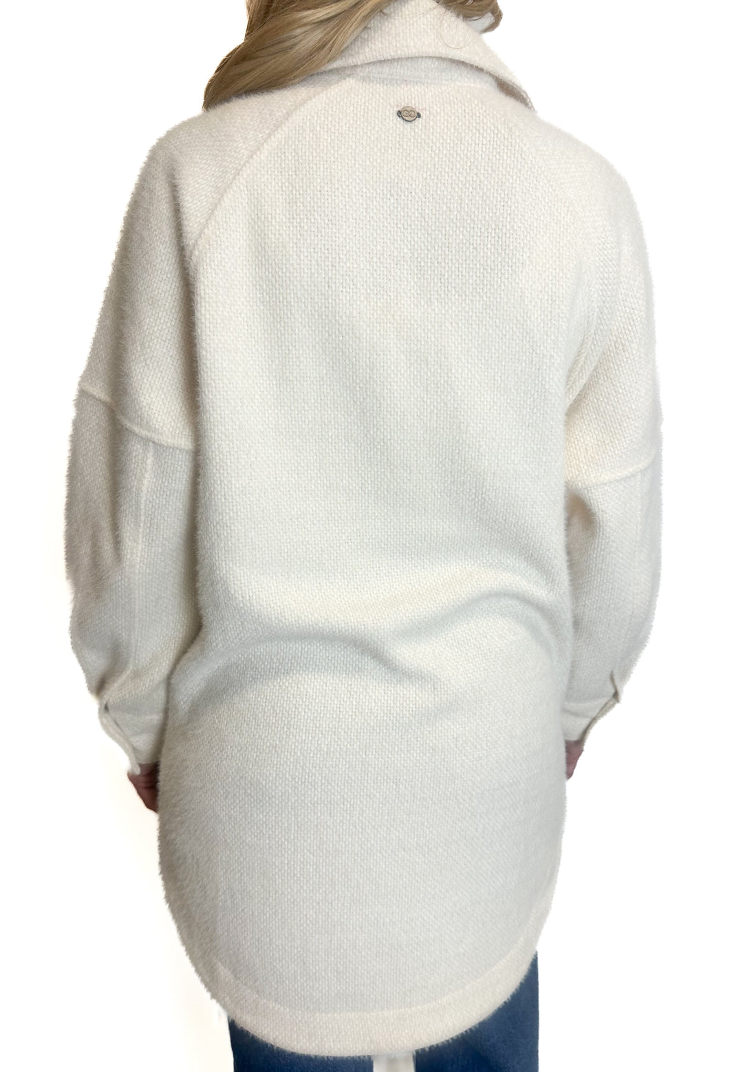 Calia Cream Knit Coat NWT (XS)