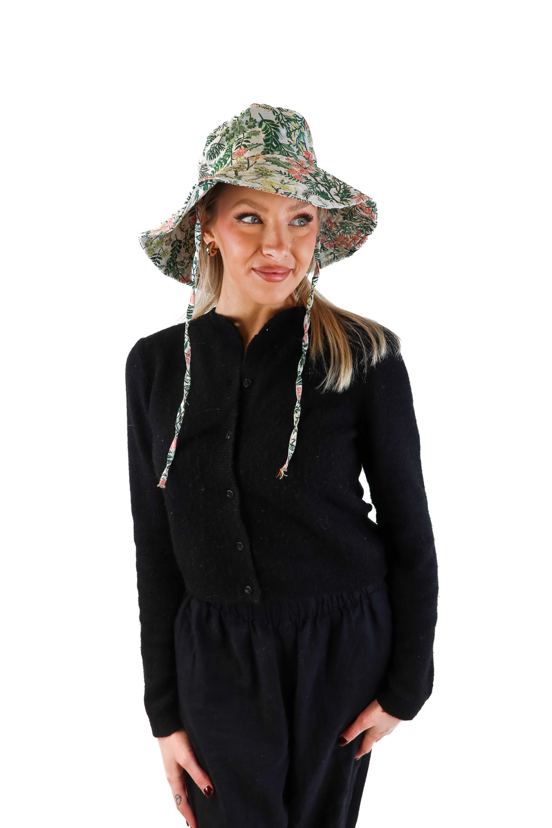 San Diego hat company floral bucket hat