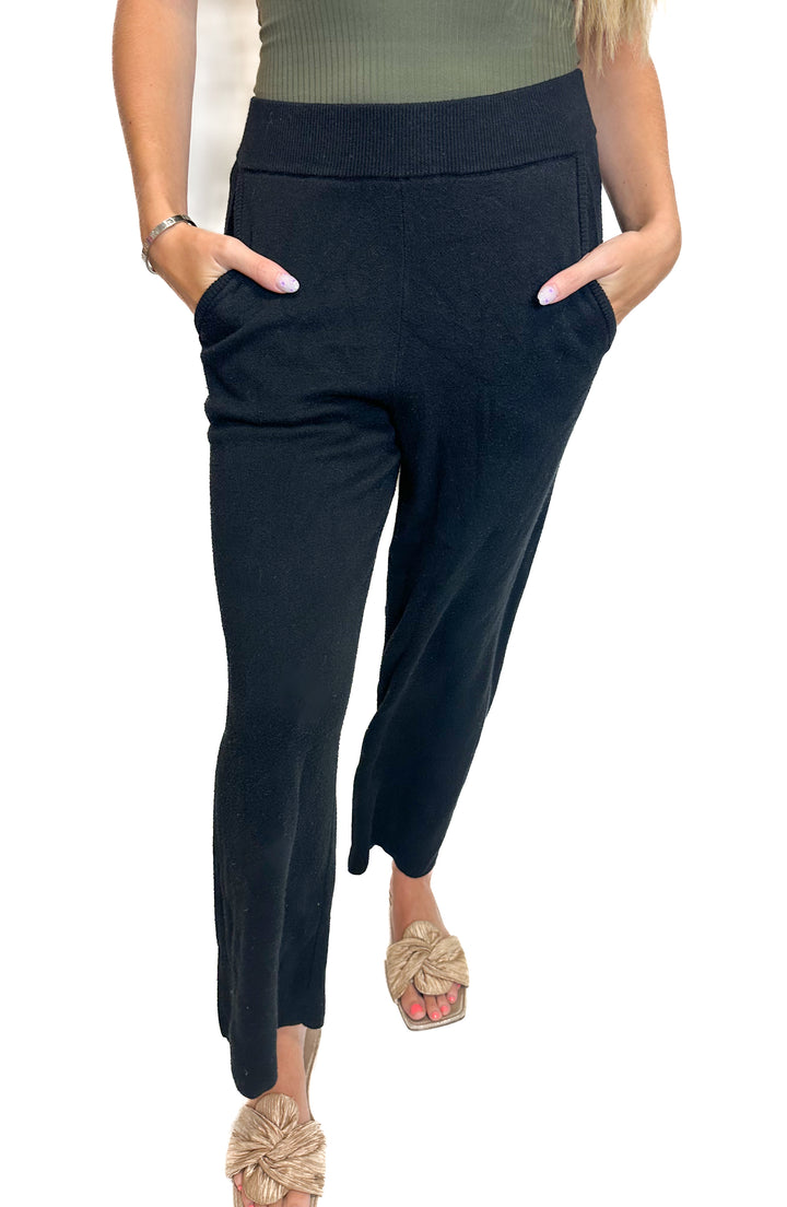 Show Me Your Mumu Black Knit Pants (XS)