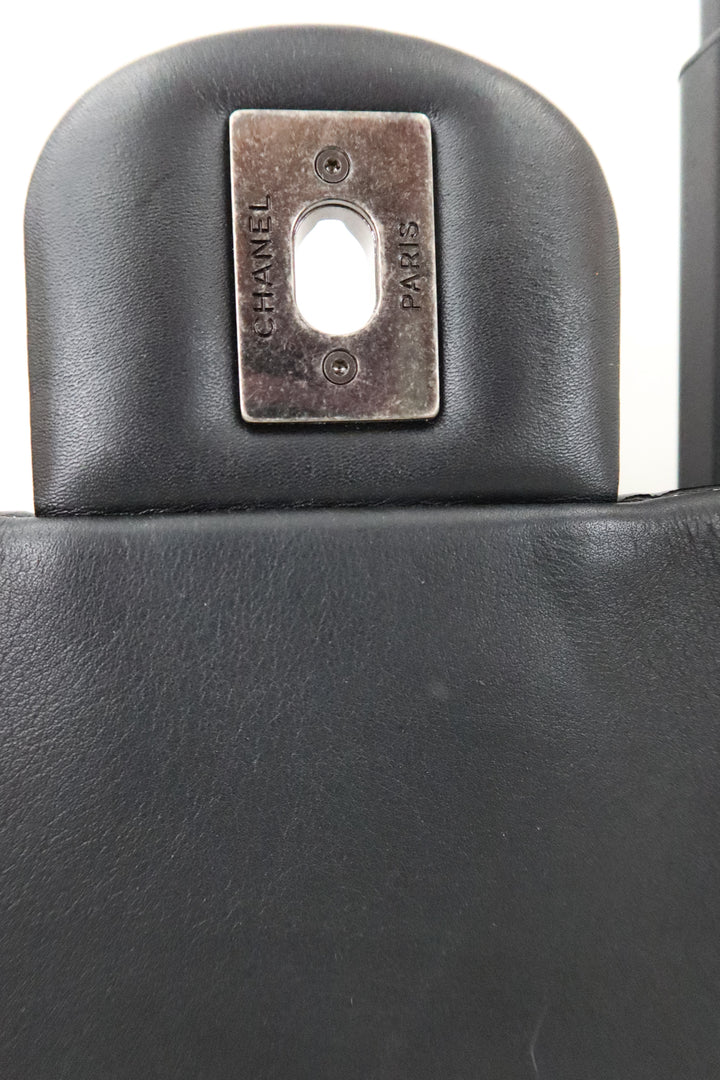 Chanel Patent Quilted Grocery Shopping Trolley Bag