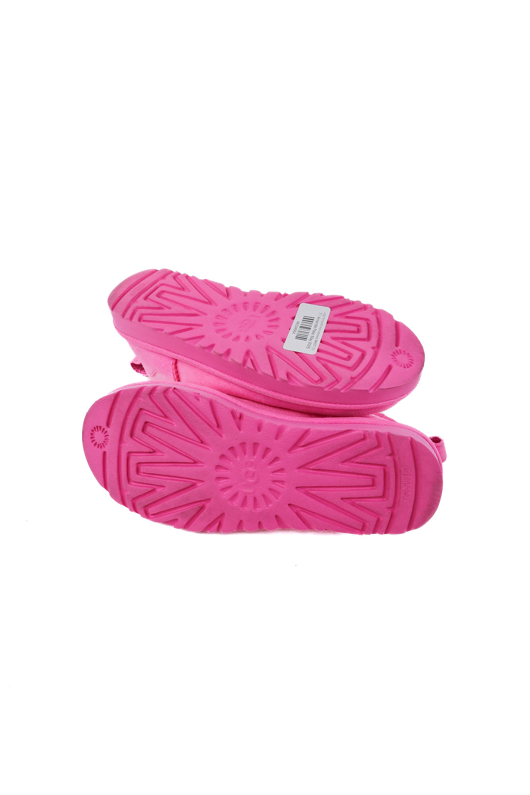 ugg hot pink mini booties NWOT (7; retail $140)