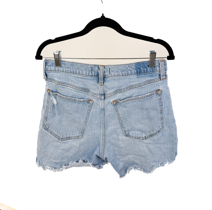 abercrombie & fitch light wash dad shorts (10)