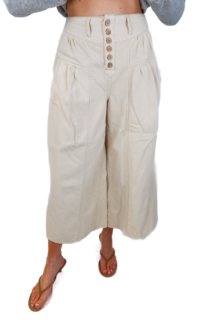 we the free cream pull on jeans NWT (xs; retails $98