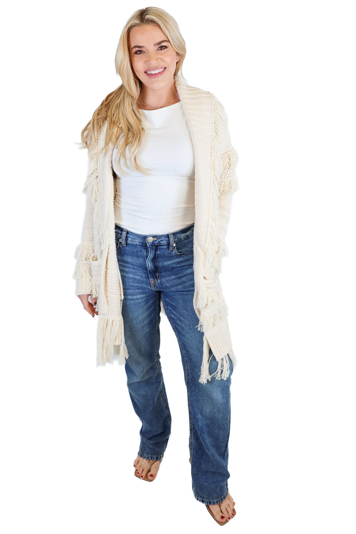 Banana Republic off white textured cardigan NWT (S; $220)