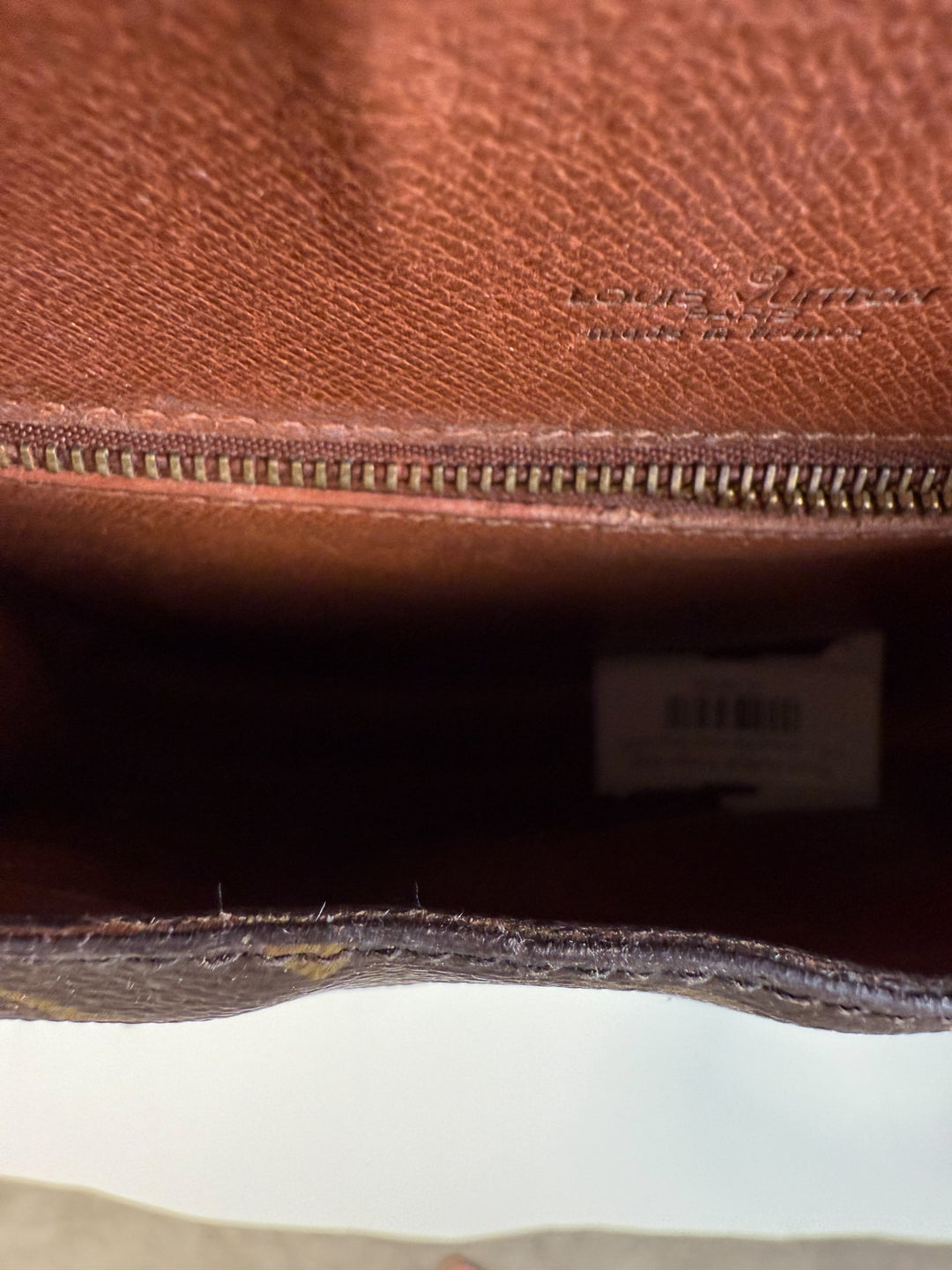 Upcycled Louis Vuitton Crossbody Boho Bag (retail $2,299.99)