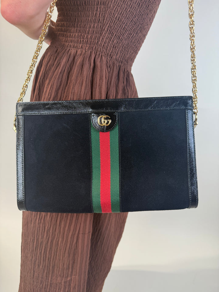 Gucci Medium Ophidia Chain Bag (retail $2,150)