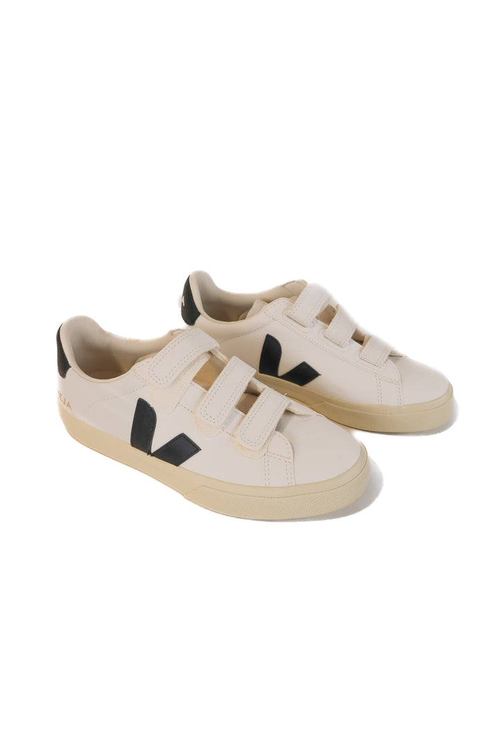 veja white/black sneakers (8; retail $145)