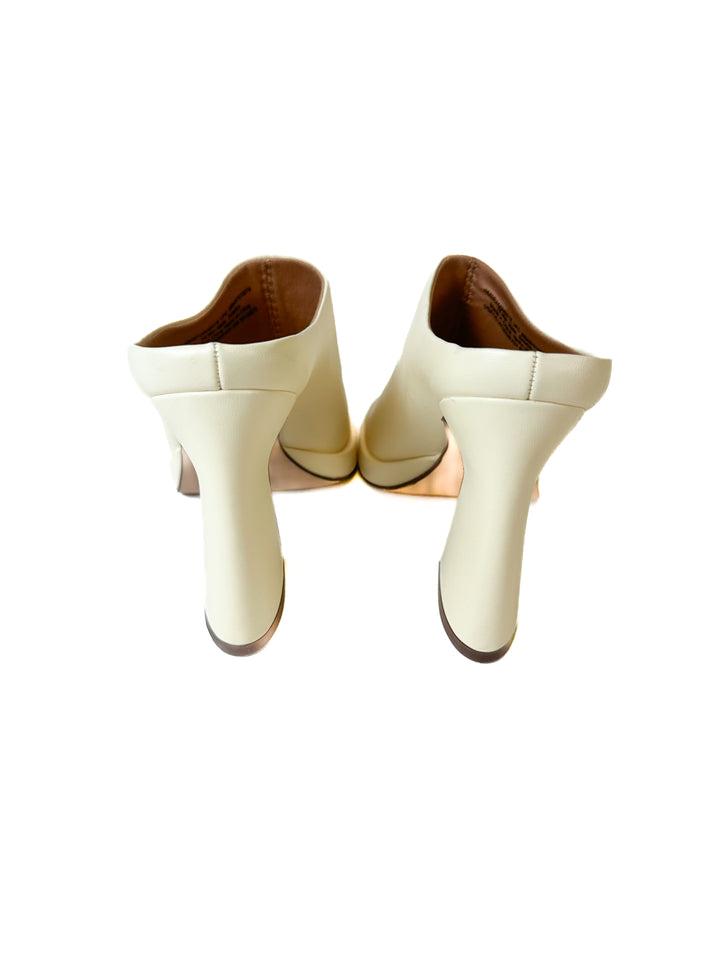 Scoop Pale Yellow Mules (7)