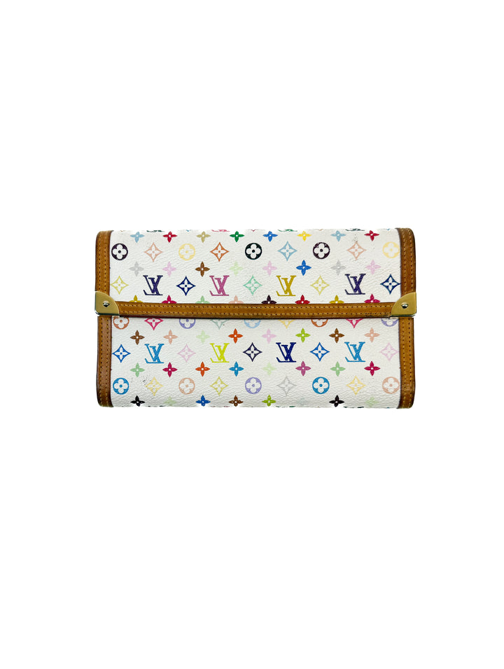 SOLD Louis Vuitton Takashi Murakami Continental wallet (vintage)