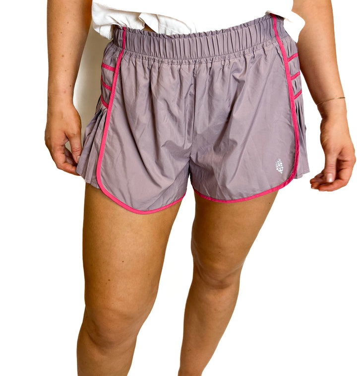 FP Movement Lavender Running Shorts (XS)