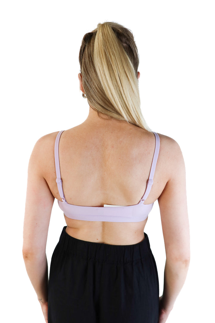 Skims Lavender Fits Everybody Bra (S; retail $34)