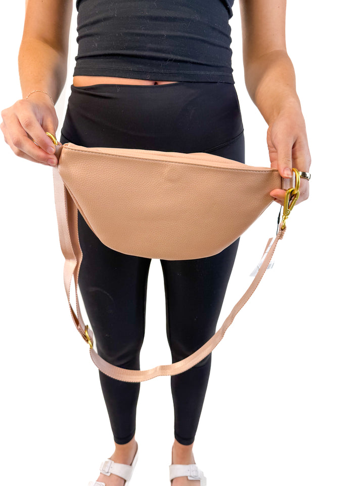 SOLD fawn blush belt bag NWT (retail $69.99)