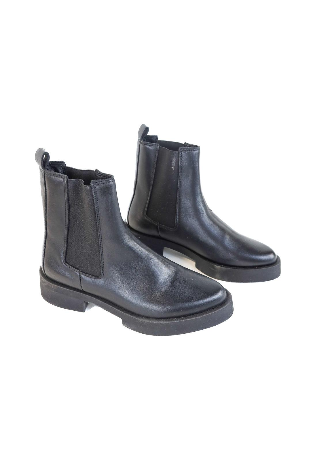 anthropologie black chelsea boot (39)