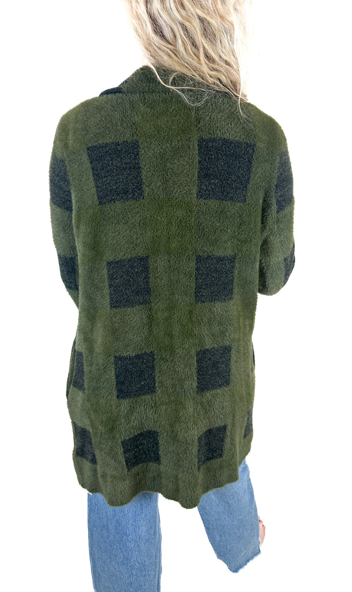 Liverpool Los Angeles Plaid Coat (M)
