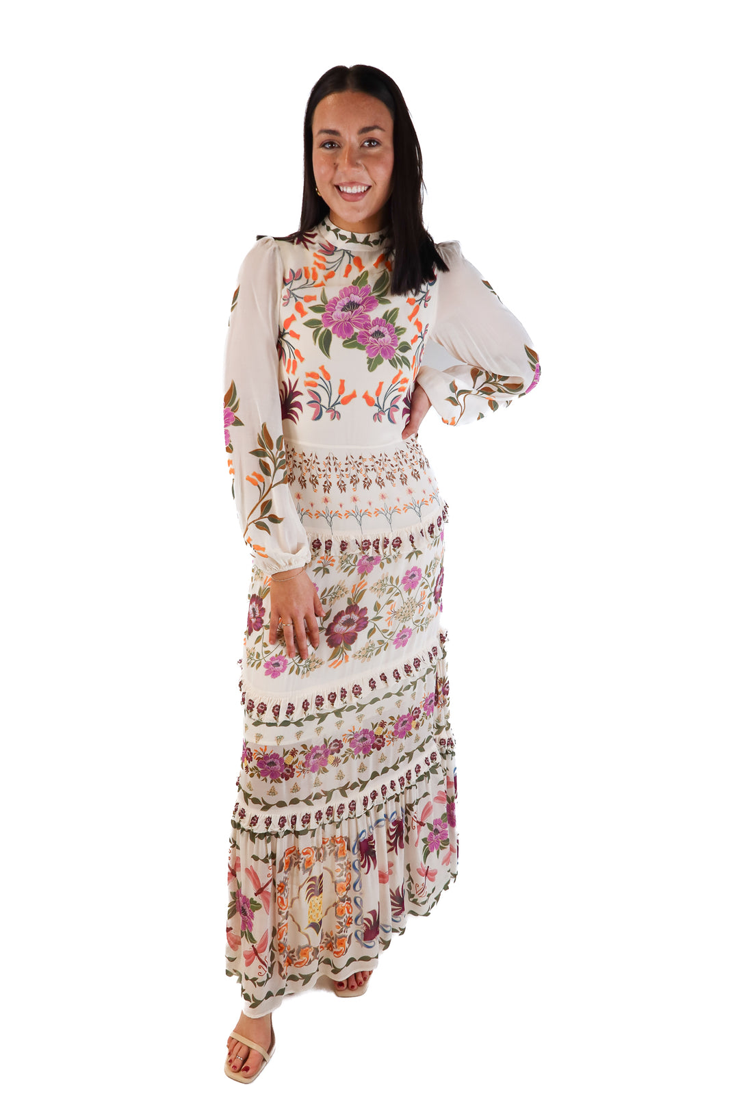 Farm Rio Floral Maxi Dress (XS; retail $298)