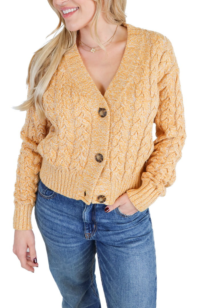 Naadam cable knit sweater cardigan (S; retail $350)