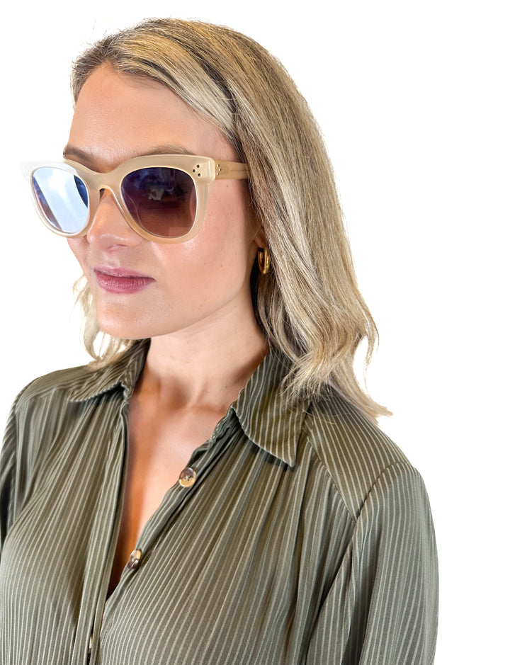 Krewe Tan Sunglasses