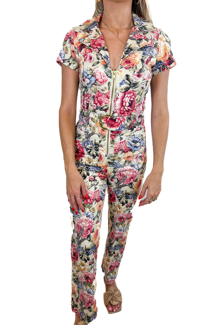 Show Me Your Mumu Jacksonville Short Sleeve Jumpsuit (XS)