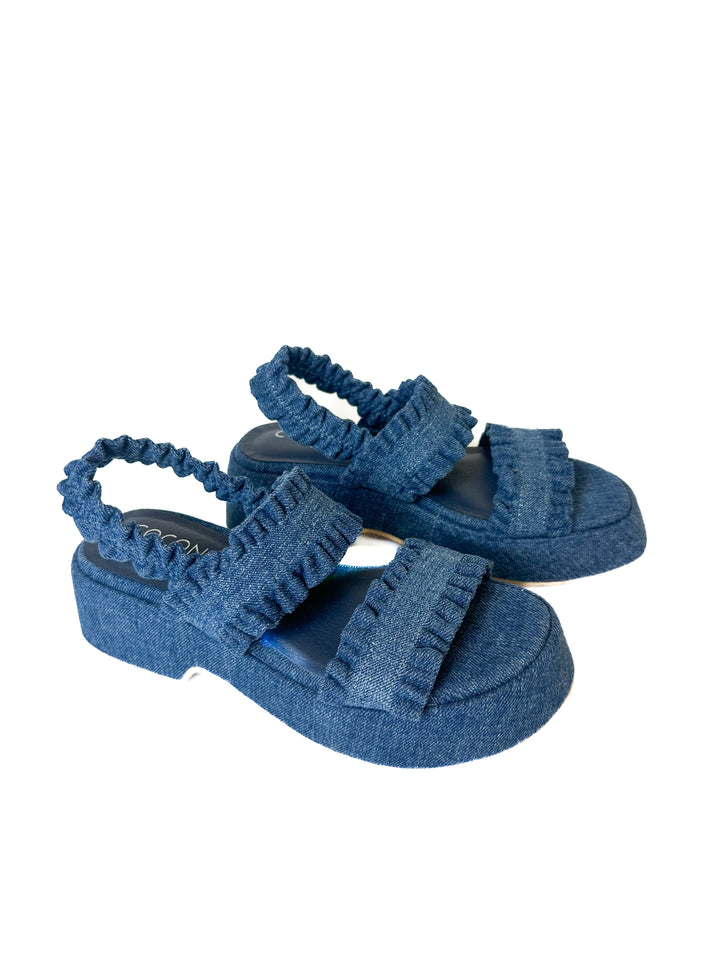 Coconuts by Matisse Denim Wedge Sandals (7)