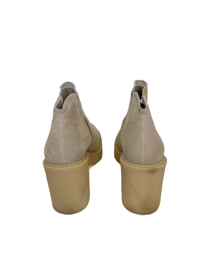 Dolce Vita Tan Platform Boots (8)