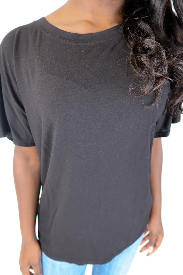 Nordstrom Black Oversized Tee (S)