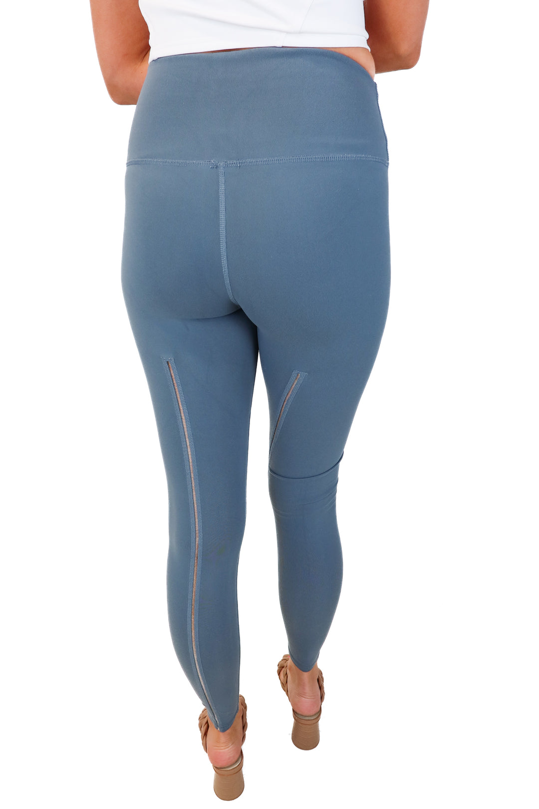 Alo Grey Active Leggings (XS)