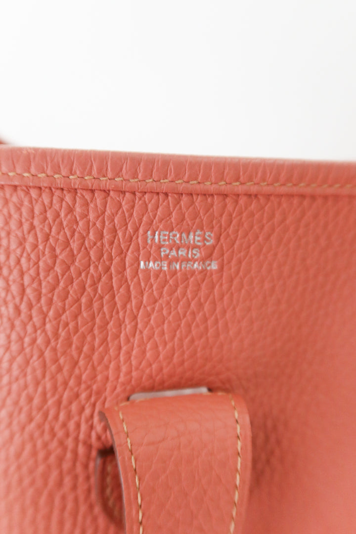Hermes Evelyne in Clemence Leather