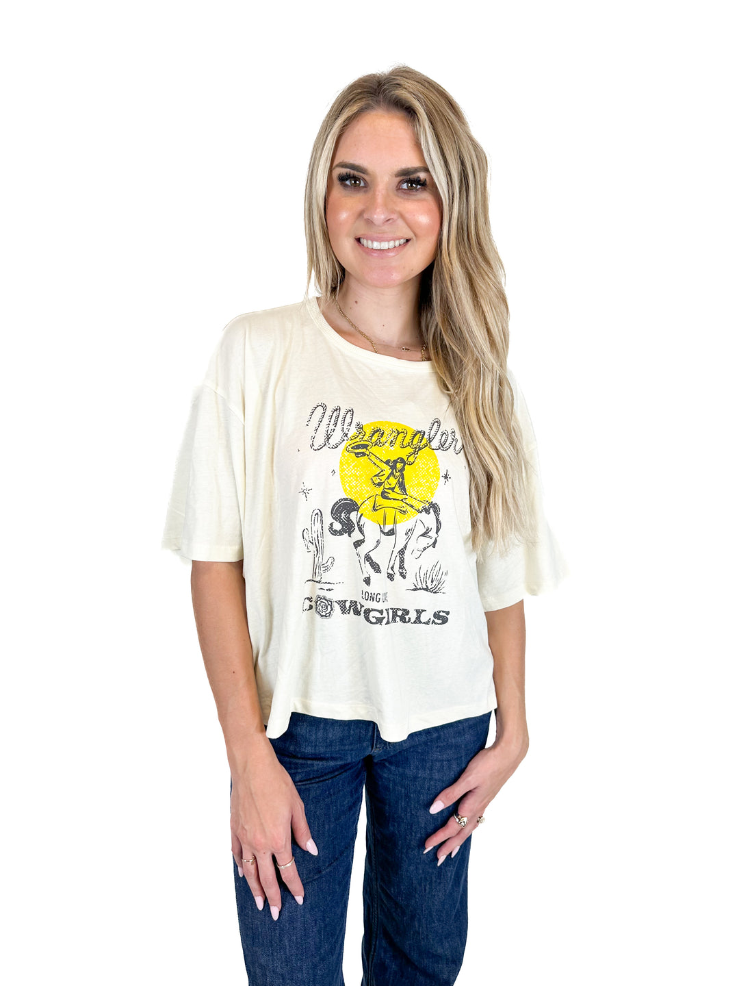 Wrangler Long Live Cowgirls T-Shirt NWT (M)