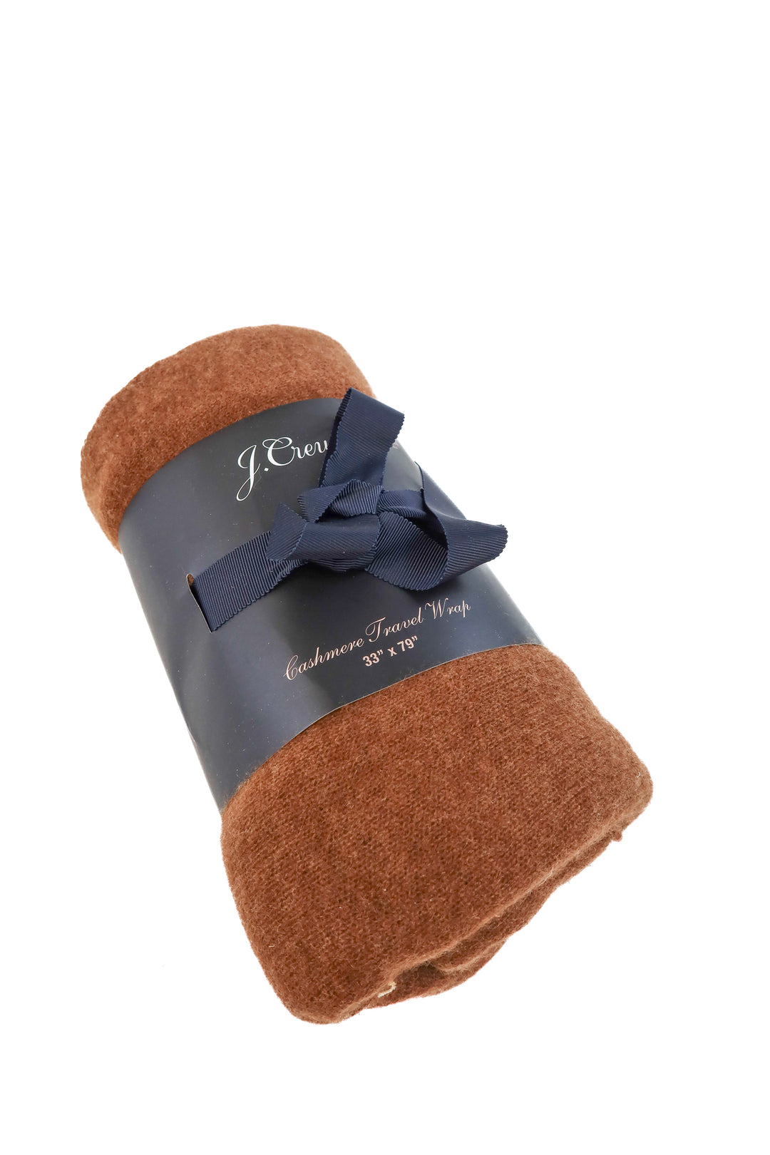 J.crew brown cashmere travel wrap NWT (retail $198)