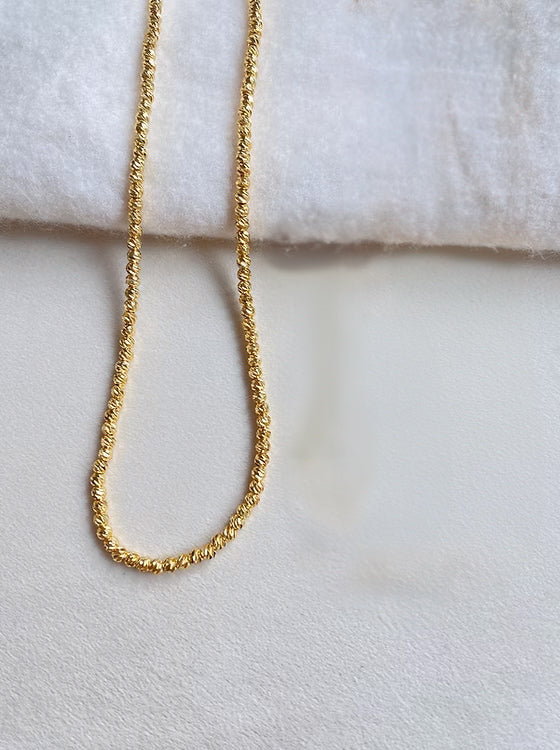 Easton Elle Beam textured chain