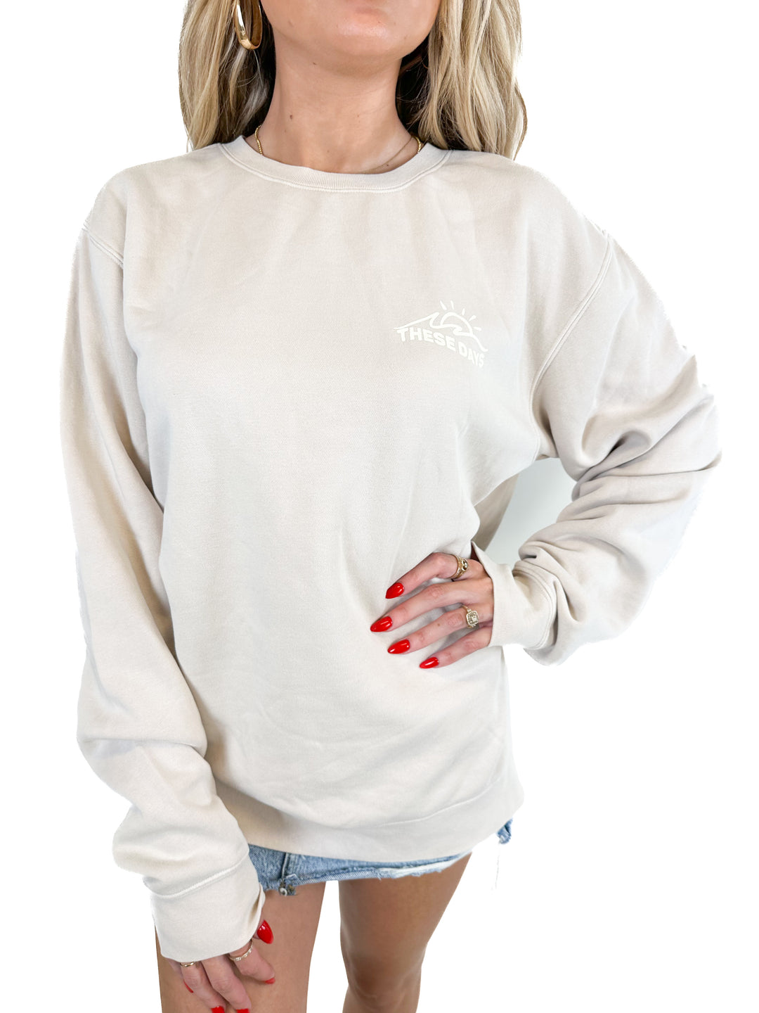 Maheli Heli These Days Sweatshirt NWT (S/M)