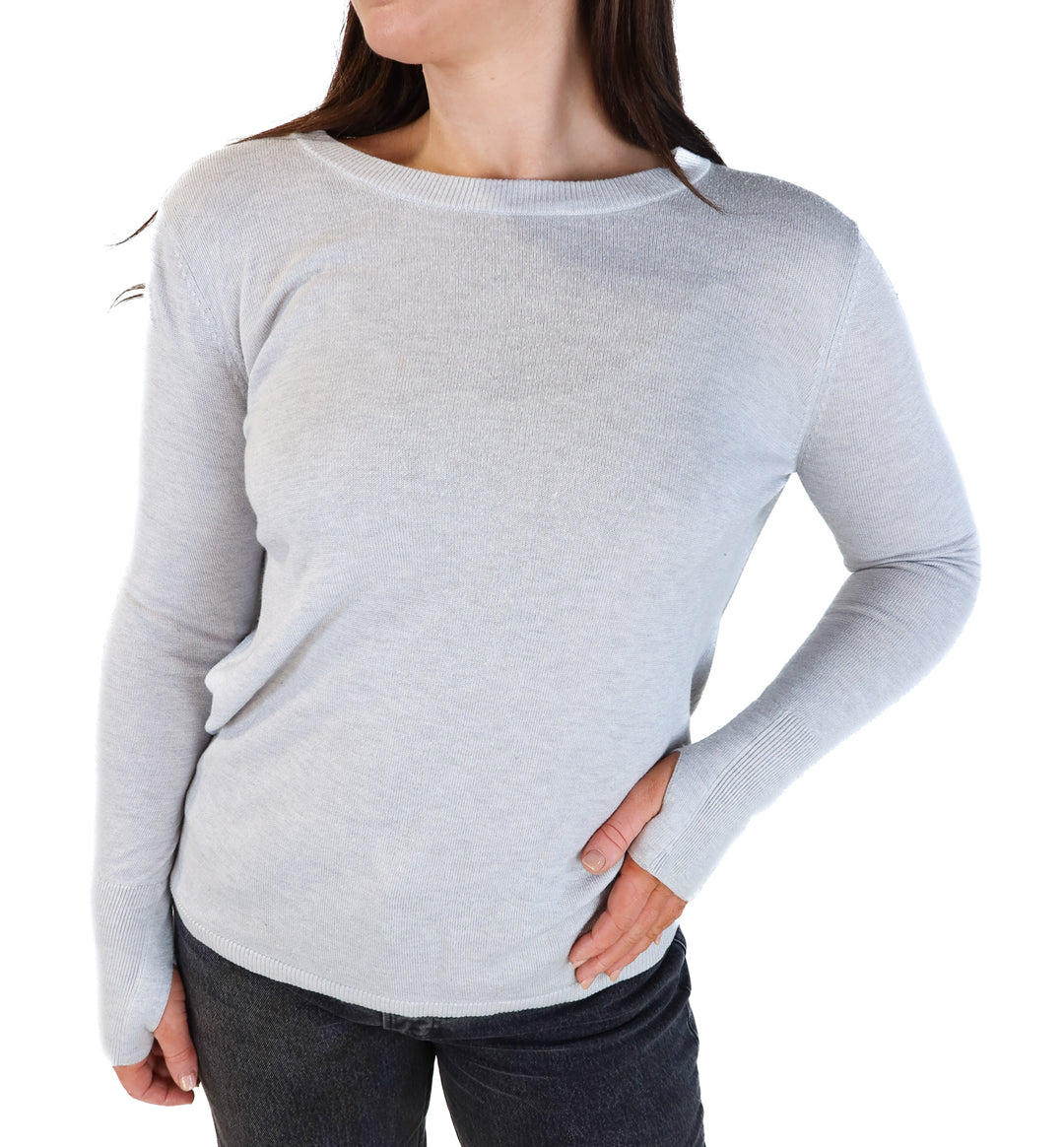 Lululemon grey open back sweater (s*; retail $98)