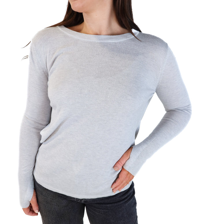 Lululemon grey open back sweater (s*; retail $98)