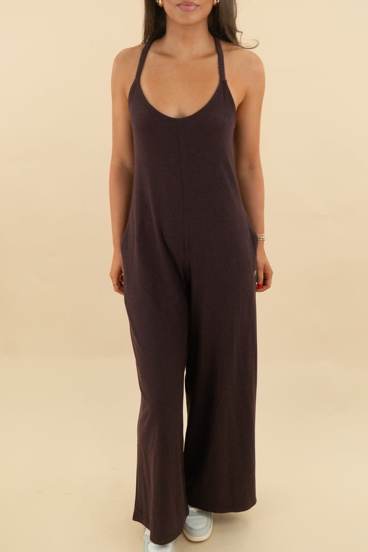 Fabletics wide leg jumpsuit (s; retail $125)