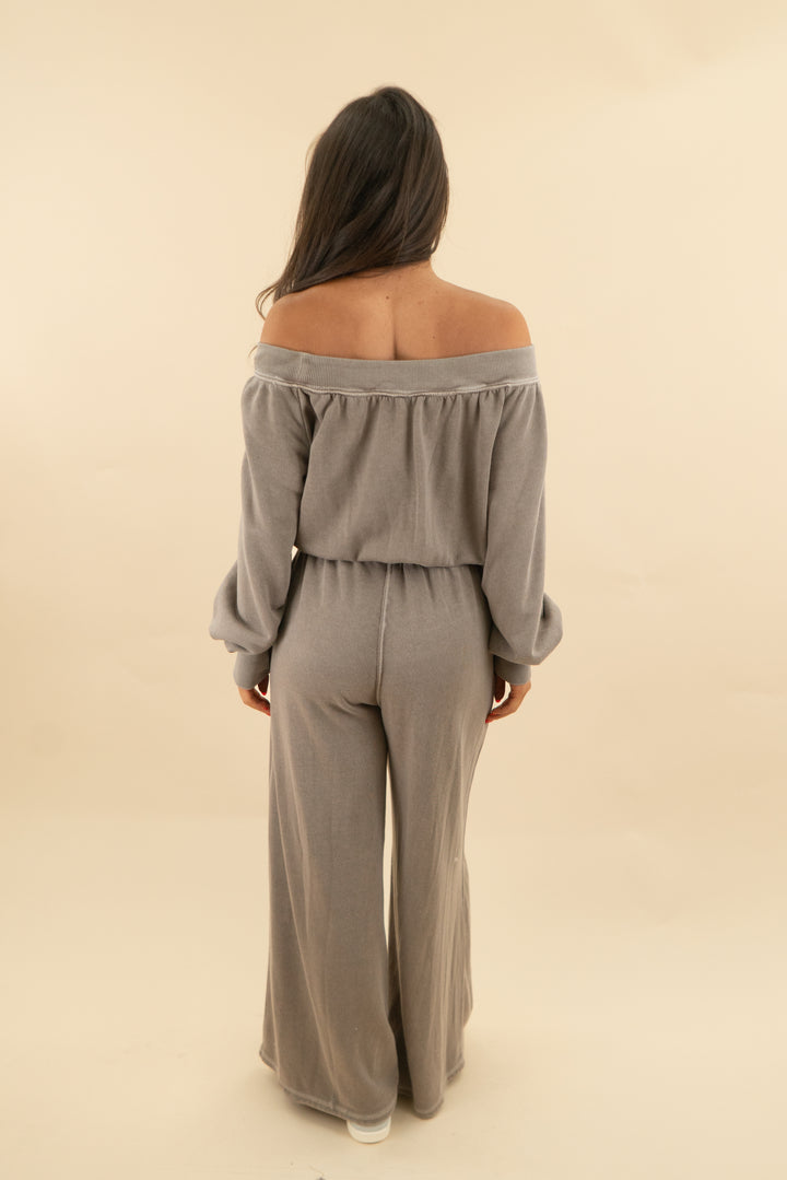 fp movement oatmeal jumpsuit (xs; retail $128)