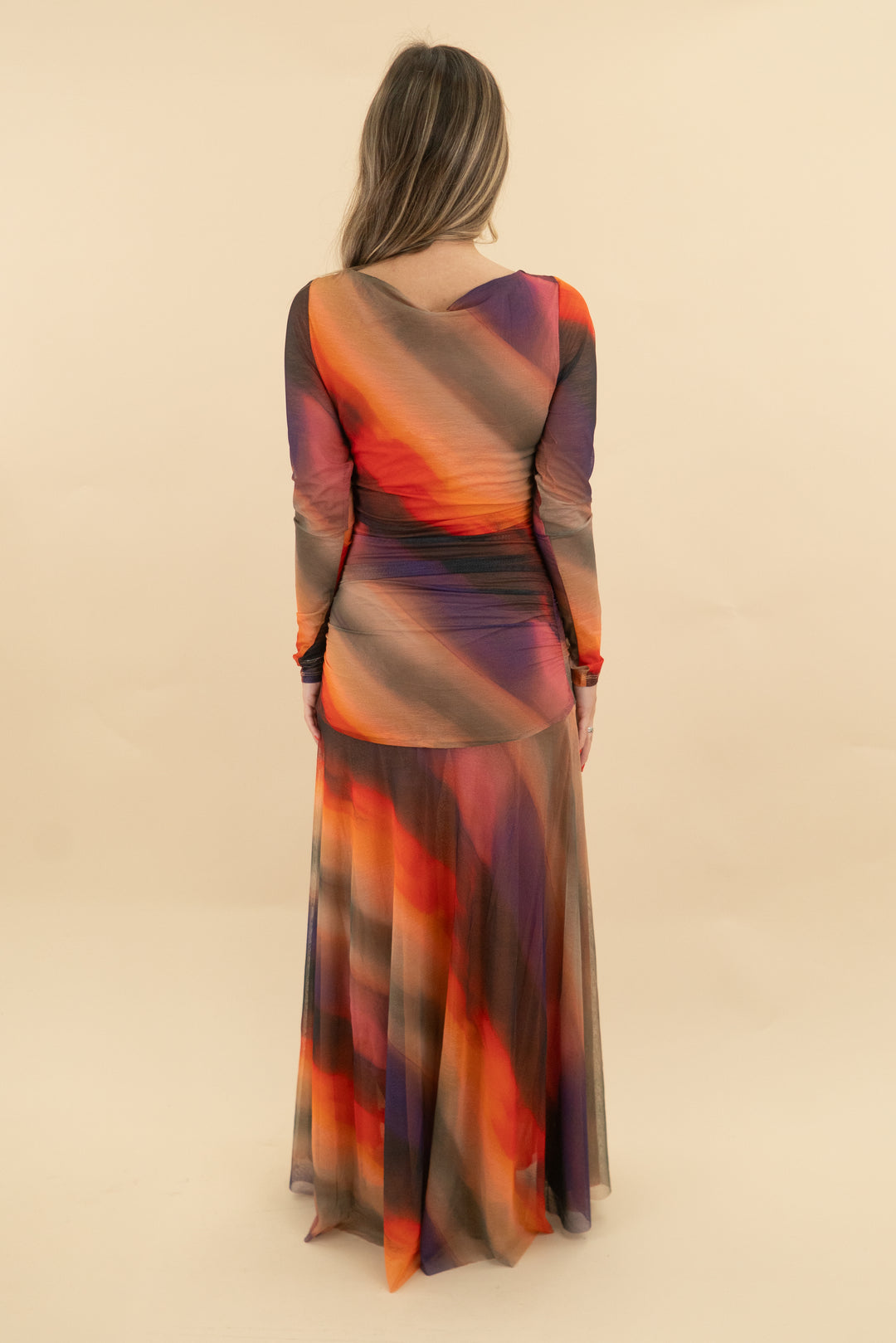 free people sunset combo sheer dress nwt (s; retail $168)