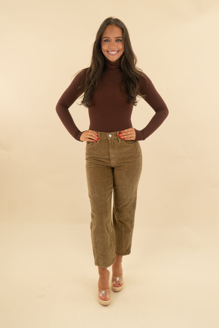 commando brown bodysuit (os; retail $138)
