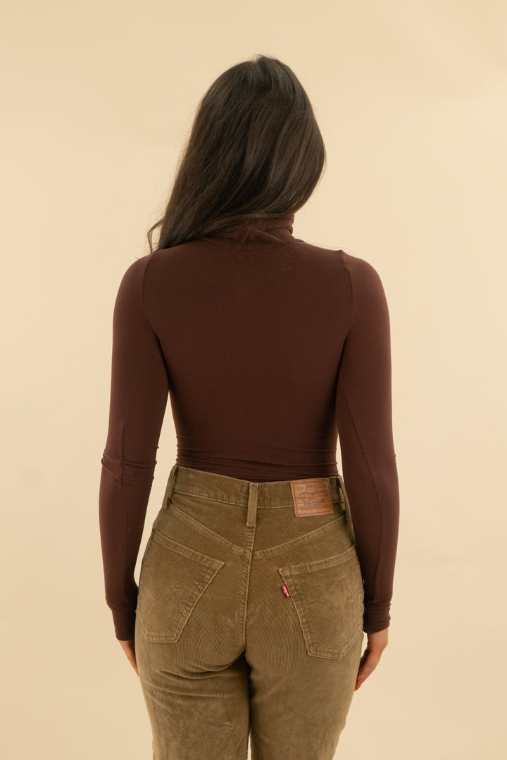 commando brown bodysuit (os; retail $138)