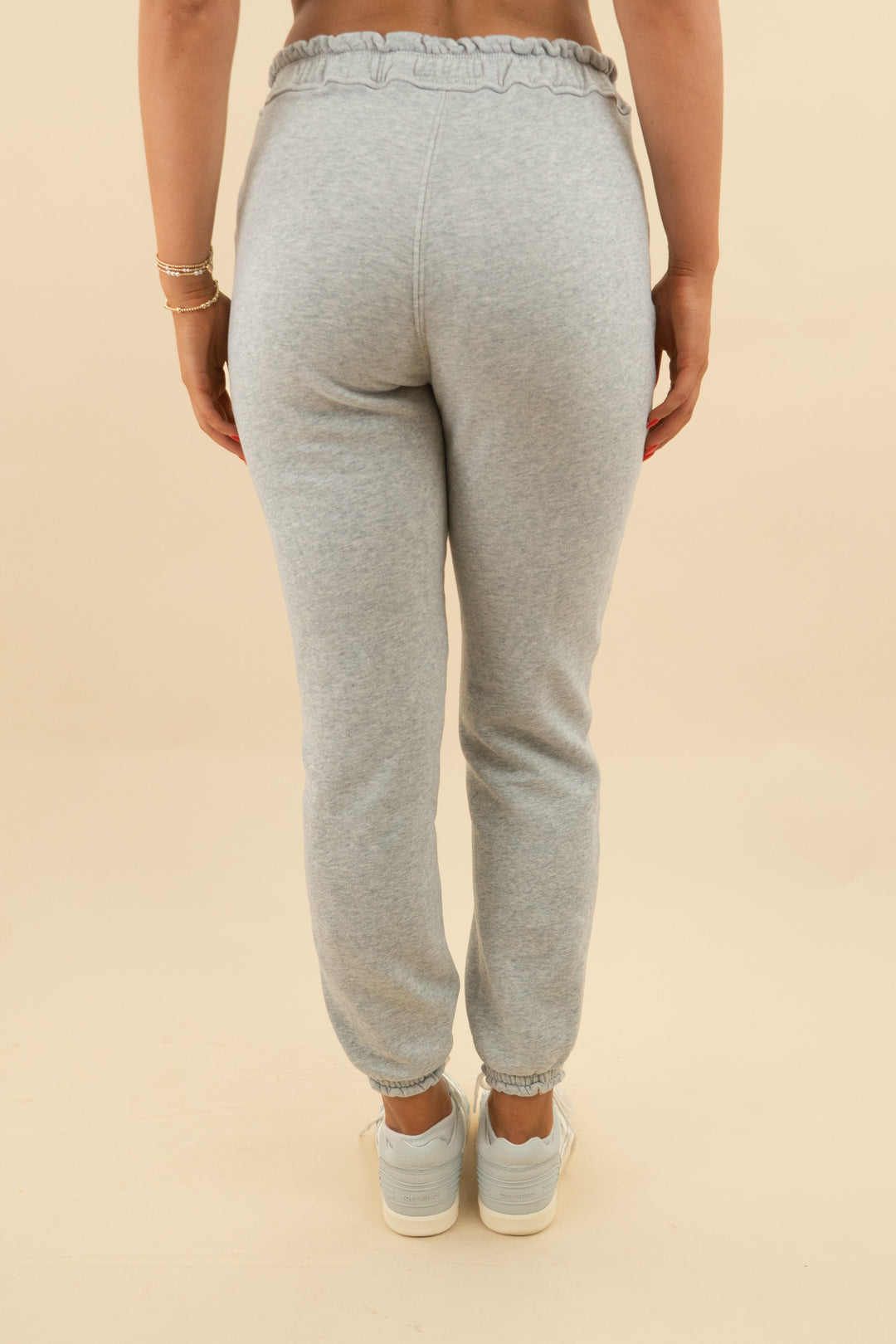 abercrombie & fitch heather grey lounge pant (s; retai $55)